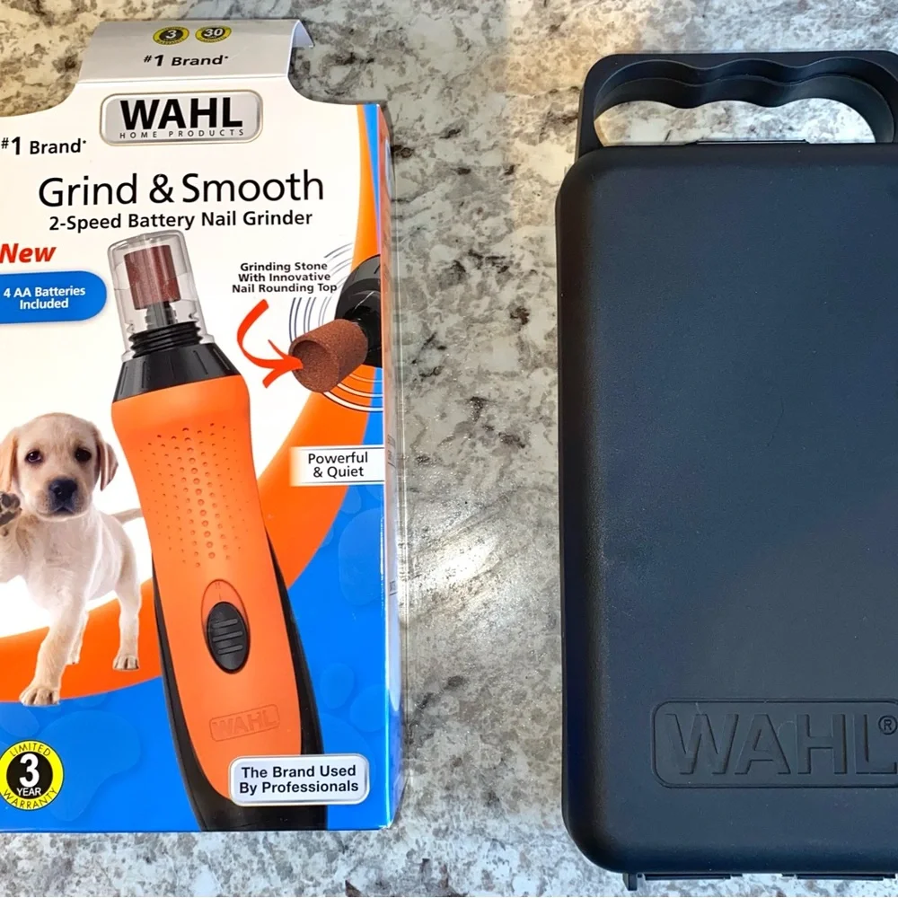 Wahl Grind & Smooth Battery Dog & Cat Nail Grinder